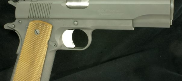 1911 hard ball handgun